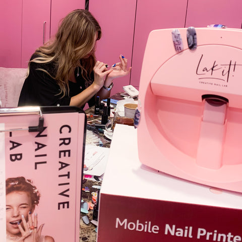 Workshop nail printing lak-it salon 